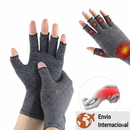Luvas de compressão para artrite, suporte para pulso, terapia, meio dedo, luvas de compressão, alívio da dor nas articulações, luvas de ciclismo