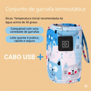 Aquecedor Portátil USB para Mamadeira — Ideal para Viagens, Passeios e Carrinho de Bebê