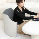 Aquecedor Elétrico de Pés para Mesa com 5 Níveis de Temperatura — Tapete Térmico Ergonômico para Escritório, Casa e Quarto