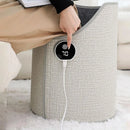 Aquecedor Elétrico de Pés para Mesa com 5 Níveis de Temperatura — Tapete Térmico Ergonômico para Escritório, Casa e Quarto