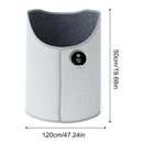 Aquecedor Elétrico de Pés para Mesa com 5 Níveis de Temperatura — Tapete Térmico Ergonômico para Escritório, Casa e Quarto