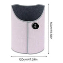 Aquecedor Elétrico de Pés para Mesa com 5 Níveis de Temperatura — Tapete Térmico Ergonômico para Escritório, Casa e Quarto
