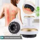 Massageador Elétrico de Ventosaterapia e Guasha – Aparelho de Sucção a Vácuo, Aquecimento Térmico e Drenagem Linfática